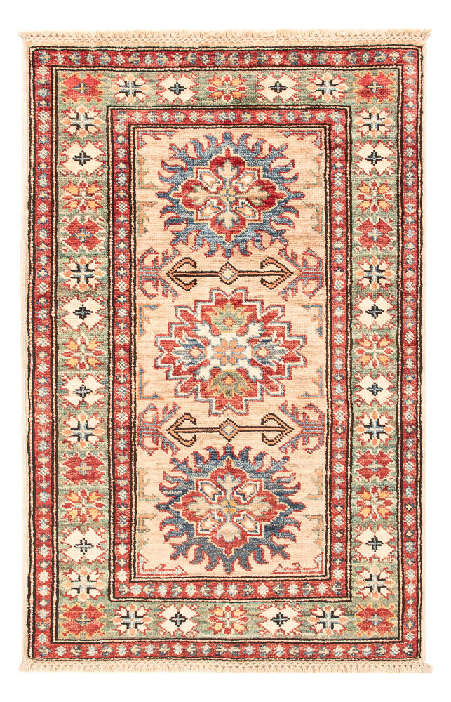 Alfombra Ziegler - Kazak - Real - 92 x 58 cm - beige