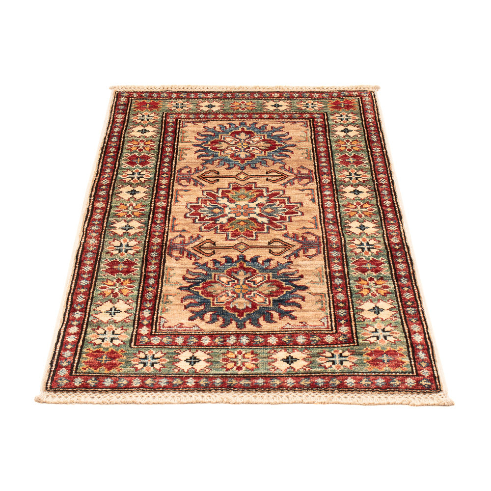 Alfombra Ziegler - Kazak - Real - 92 x 58 cm - beige