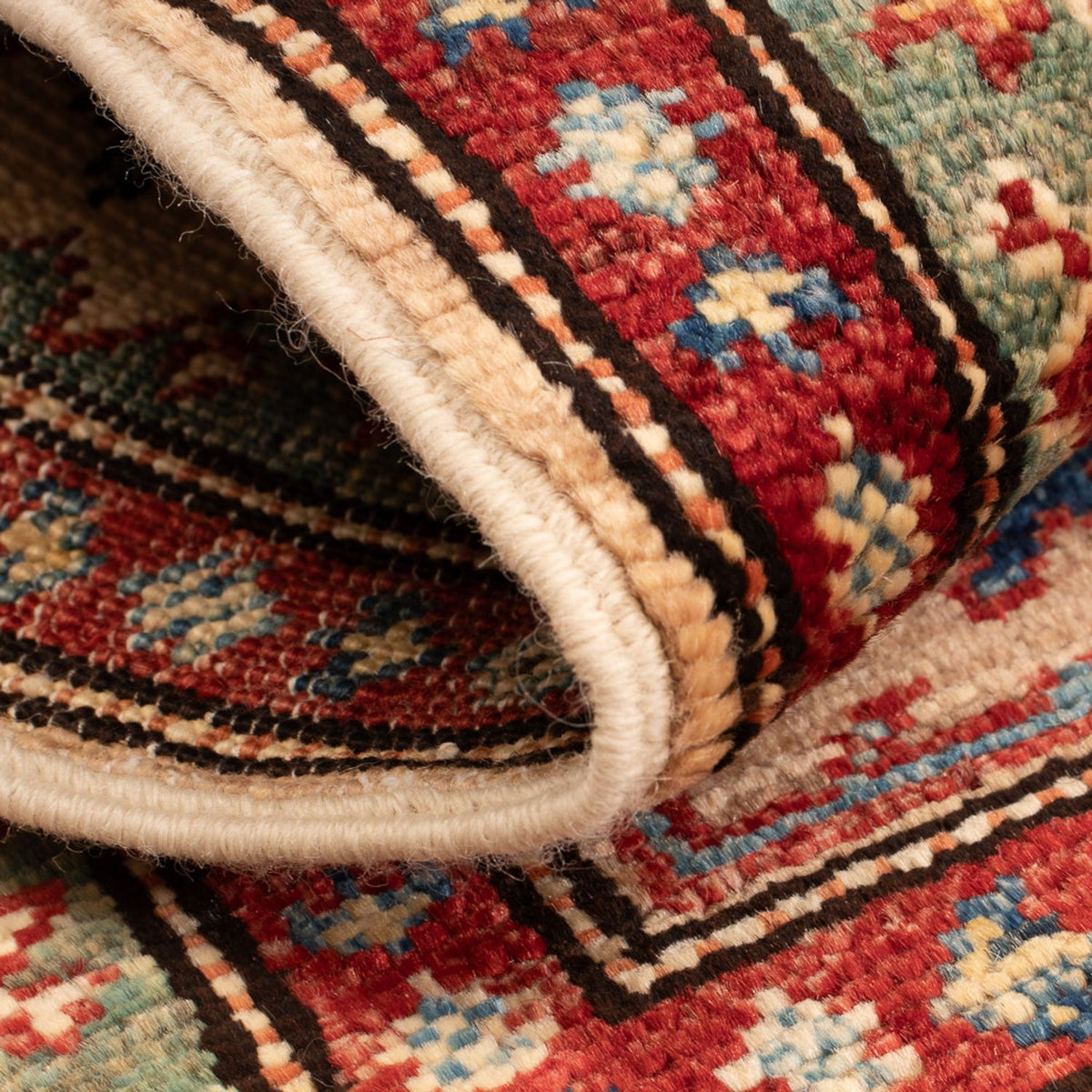 Alfombra Ziegler - Kazak - Real - 93 x 59 cm - beige