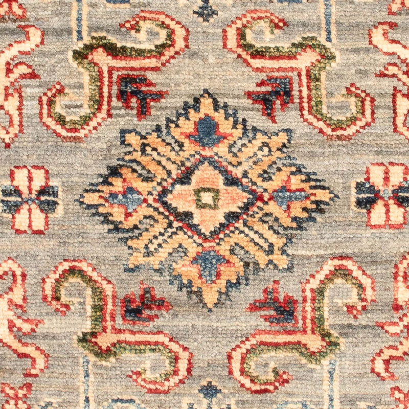 Alfombra Ziegler - Kazak - Real - 89 x 60 cm - verde claro