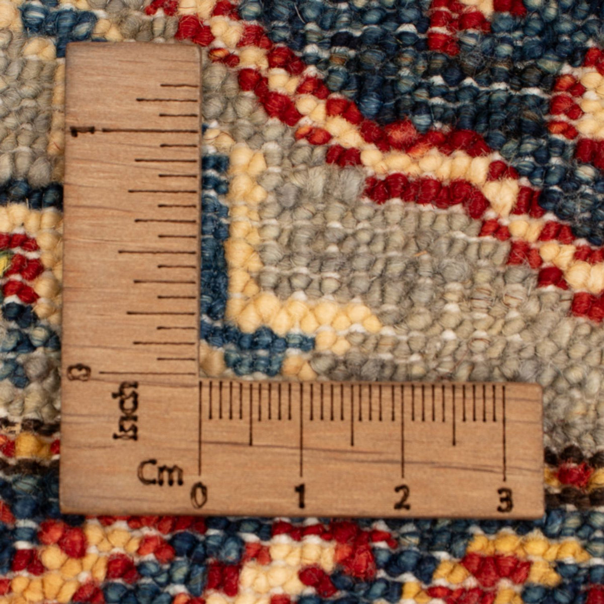 Alfombra Ziegler - Kazak - Real - 89 x 60 cm - verde claro