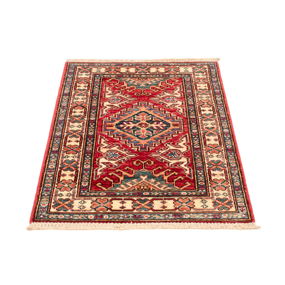 Alfombra Ziegler - Kazak - Real - 87 x 58 cm - rojo