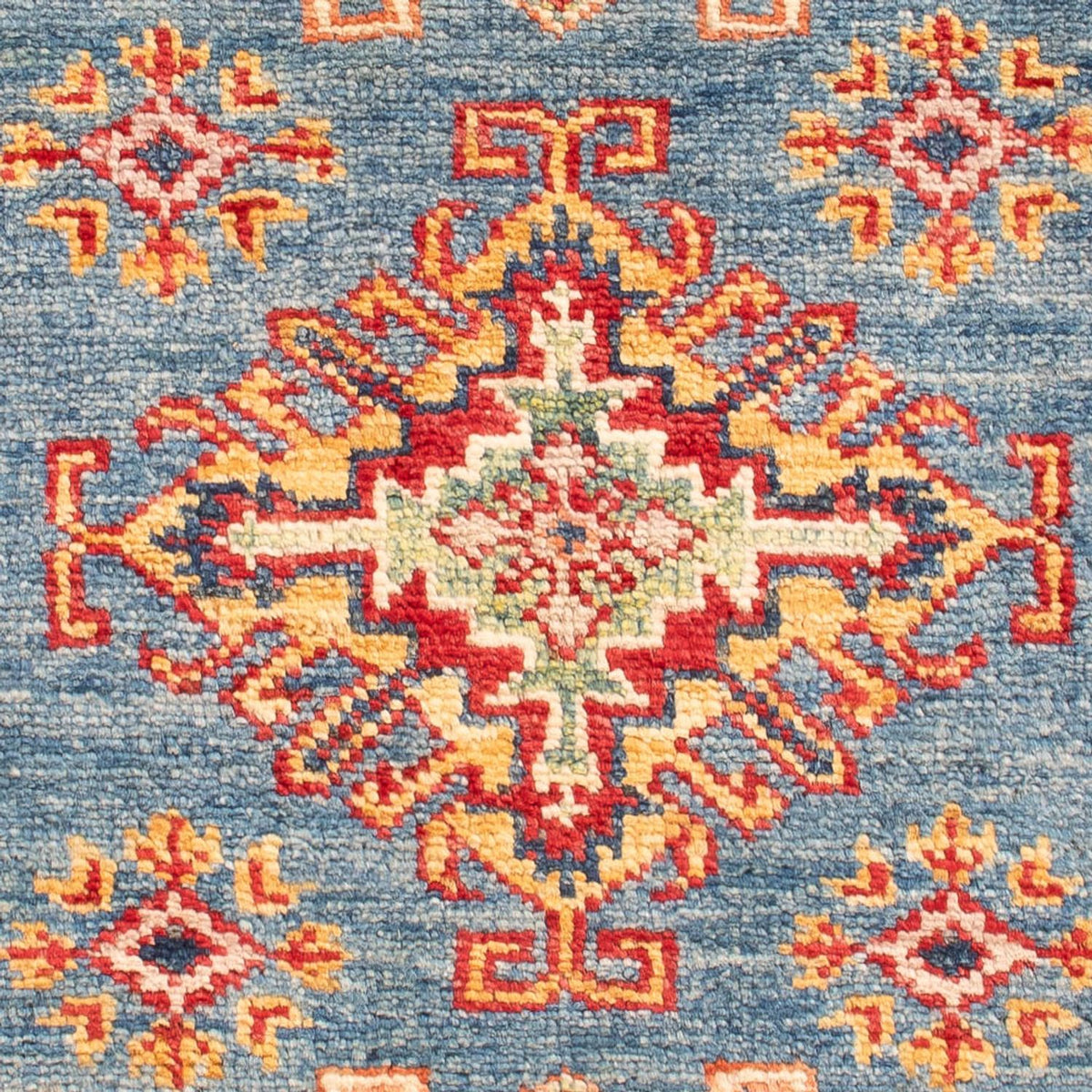 Alfombra Ziegler - Kazak - Real - 99 x 62 cm - azul