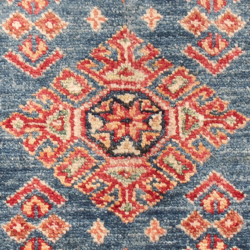 Alfombra Ziegler - Kazak - Real - 92 x 60 cm - azul