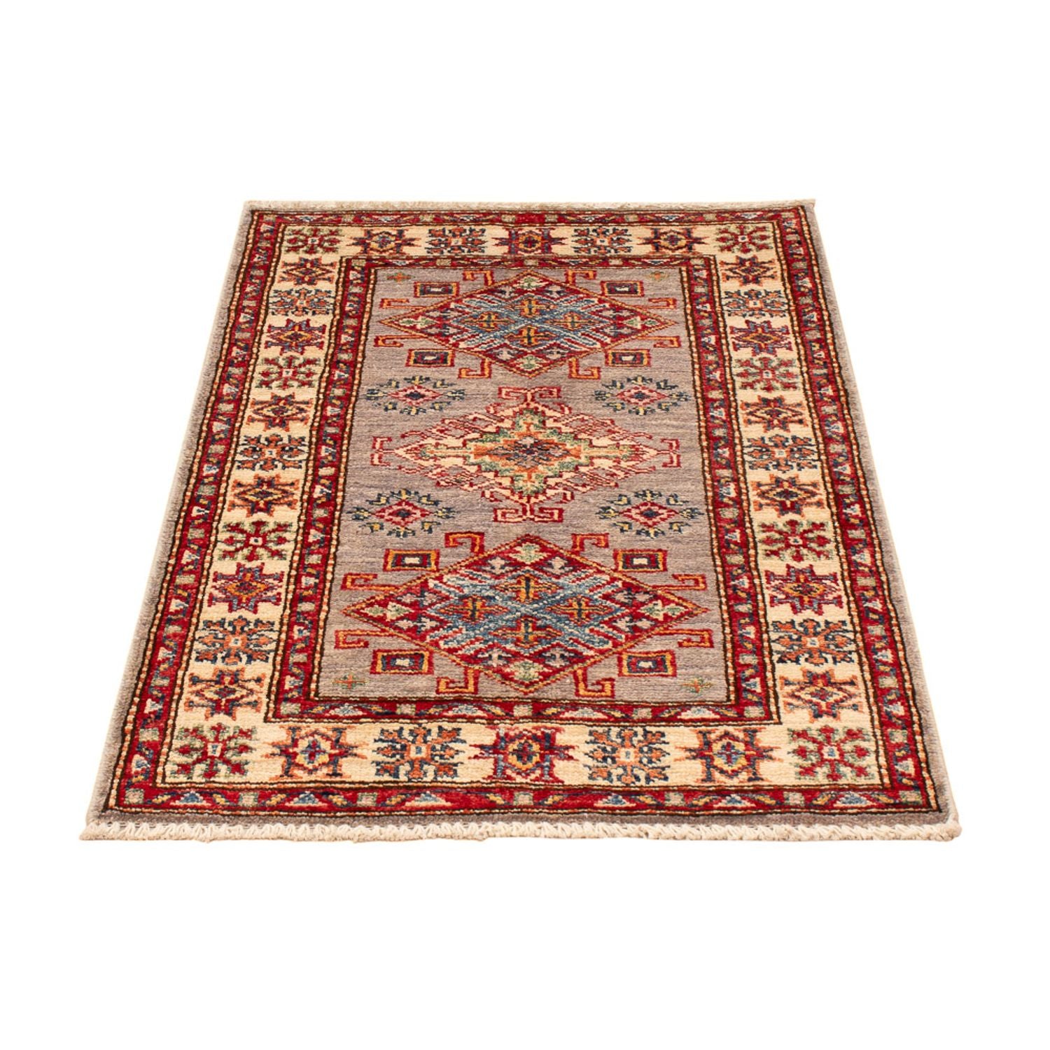 Alfombra Ziegler - Kazak - Real - 88 x 59 cm - multicolor