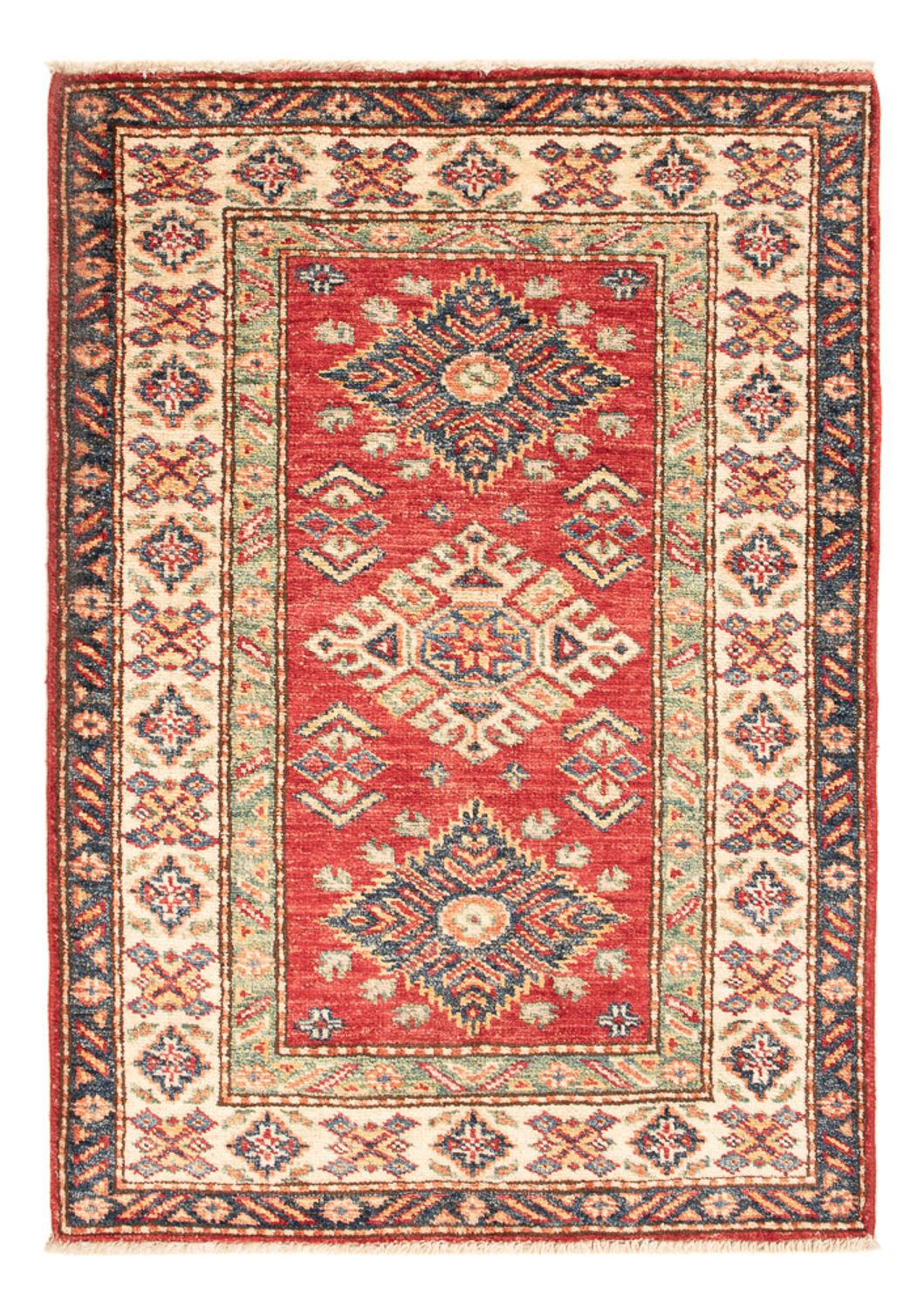Alfombra Ziegler - Kazak - Real - 93 x 63 cm - rojo