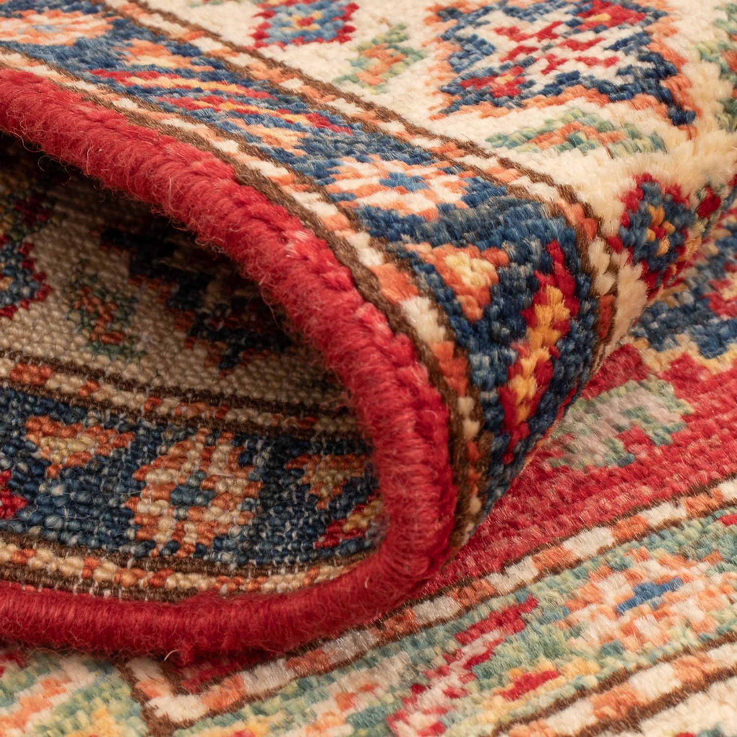 Alfombra Ziegler - Kazak - Real - 93 x 63 cm - rojo