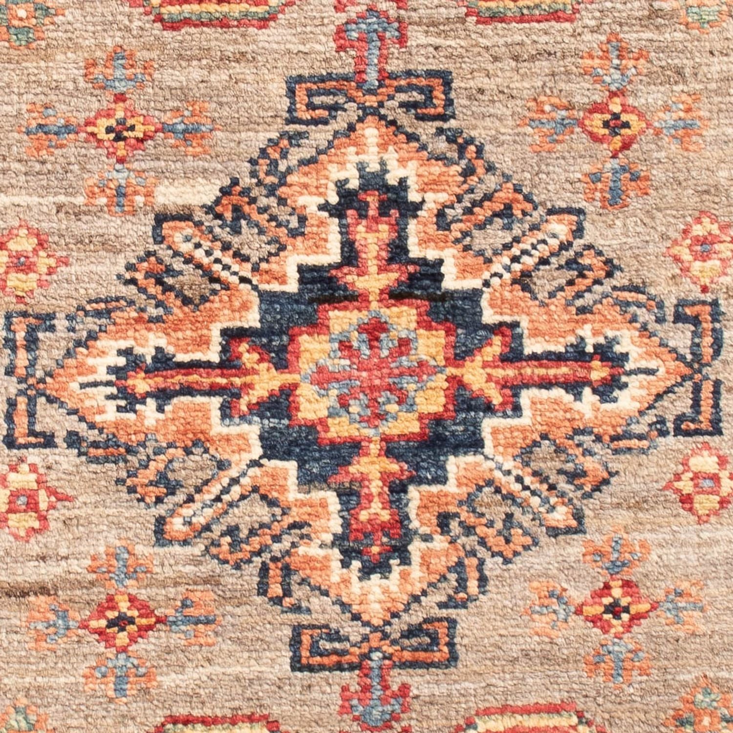Alfombra Ziegler - Kazak - Real - 95 x 55 cm - arena