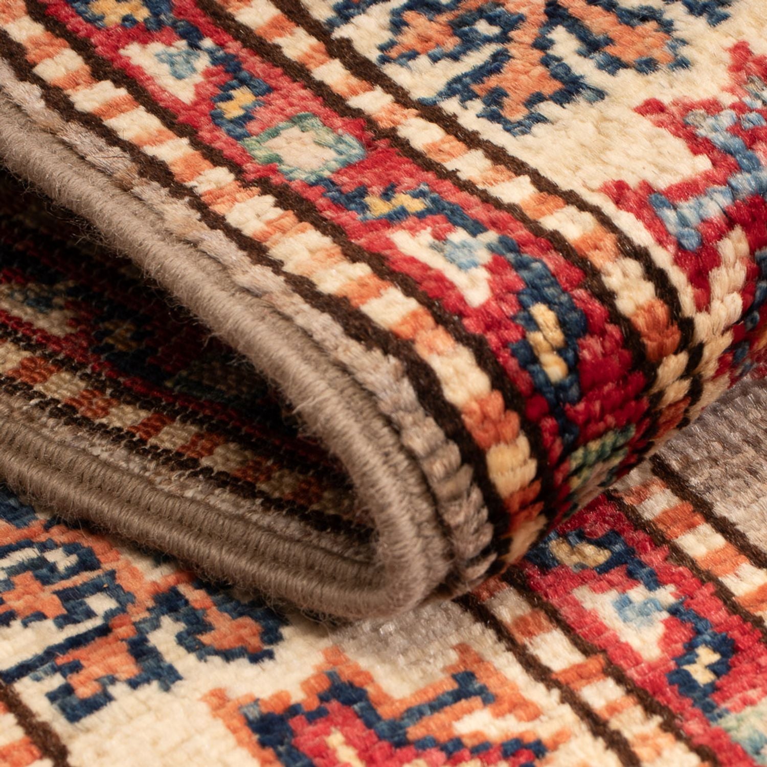 Alfombra Ziegler - Kazak - Real - 95 x 55 cm - arena
