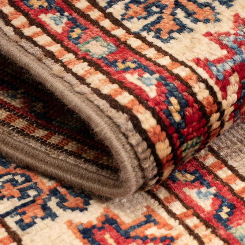 Alfombra Ziegler - Kazak - Real - 95 x 55 cm - arena
