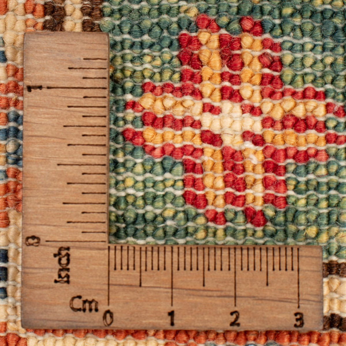 Alfombra Ziegler - Kazak - Real - 95 x 59 cm - verde