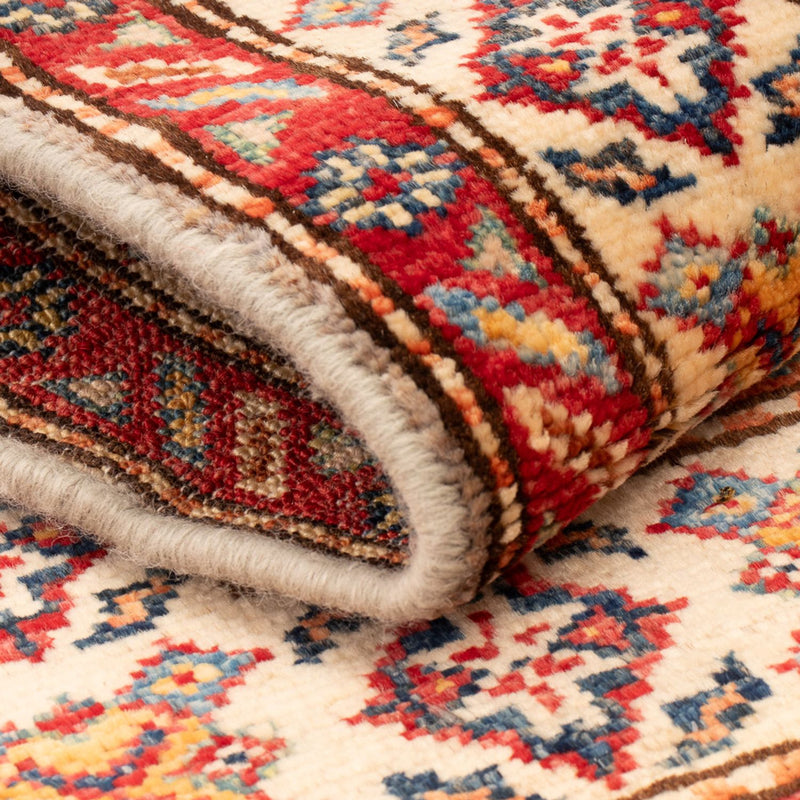 Alfombra Ziegler - Kazak - Real - 93 x 59 cm - arena