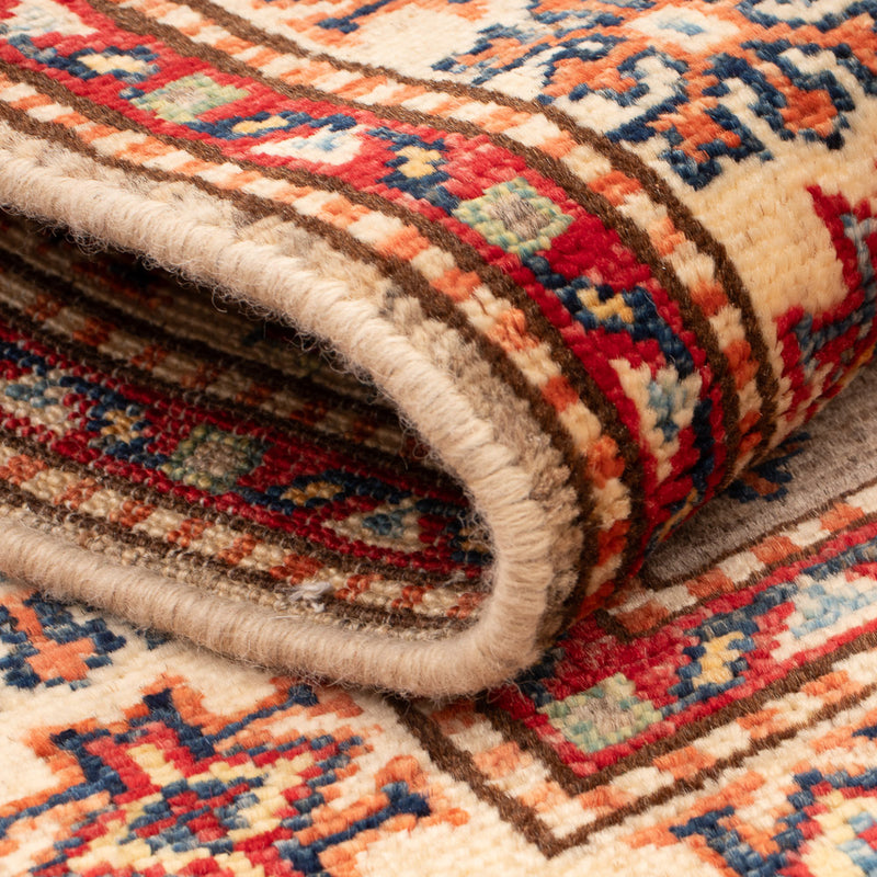 Alfombra Ziegler - Kazak - Real - 94 x 60 cm - arena