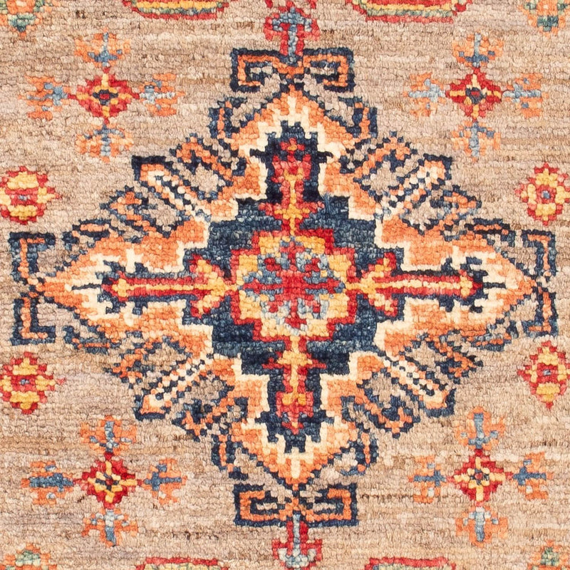 Alfombra Ziegler - Kazak - Real - 95 x 56 cm - arena