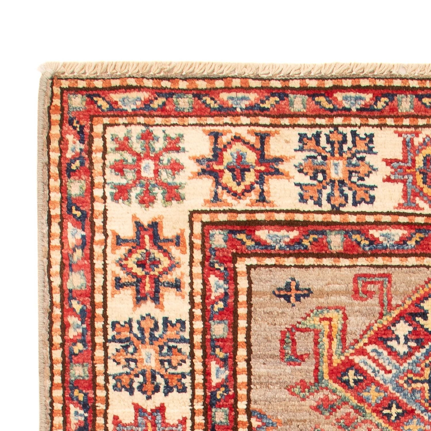 Alfombra Ziegler - Kazak - Real - 95 x 56 cm - arena