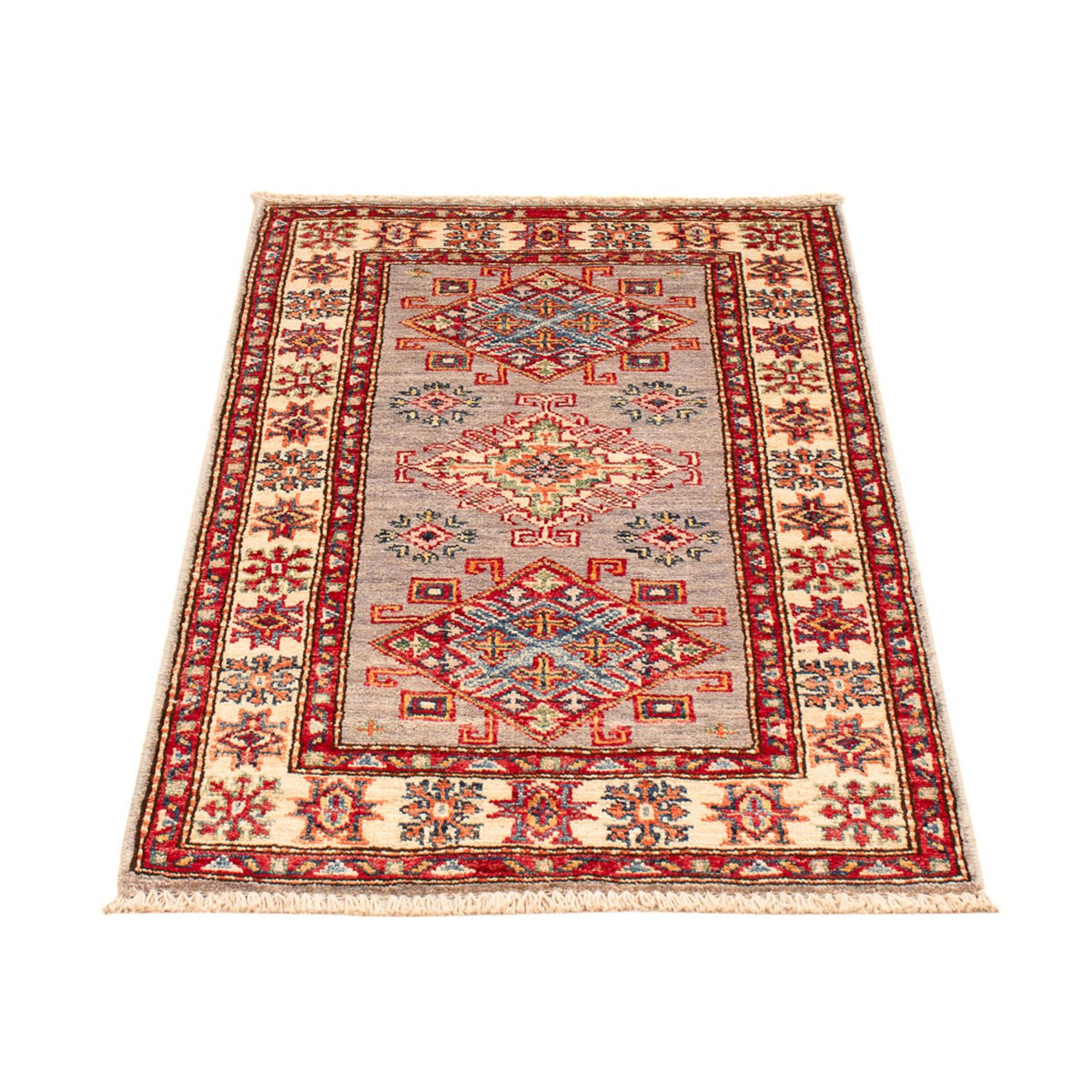 Alfombra Ziegler - Kazak - Real - 88 x 57 cm - beige