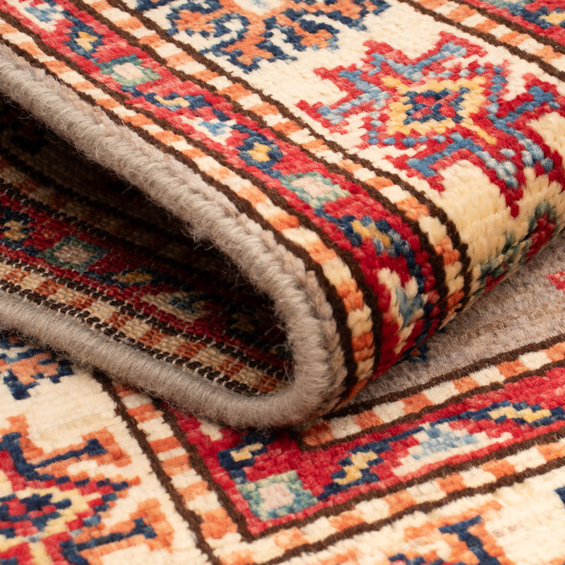 Alfombra Ziegler - Kazak - Real - 95 x 59 cm - arena
