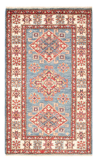 Alfombra Ziegler - Kazak - Real - 97 x 59 cm - azul