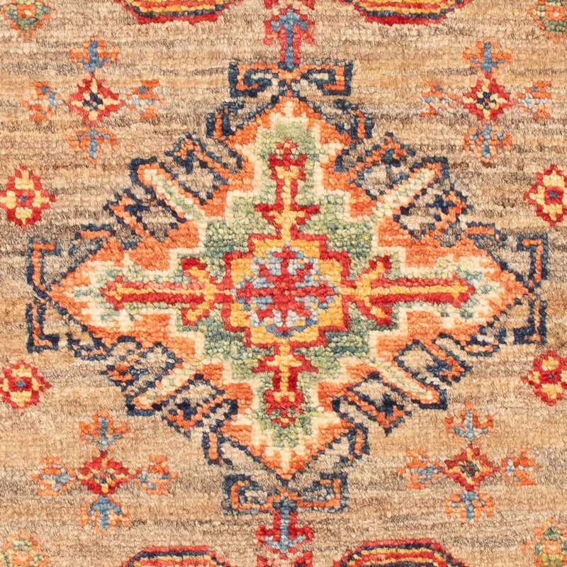 Alfombra Ziegler - Kazak - Real - 94 x 58 cm - arena