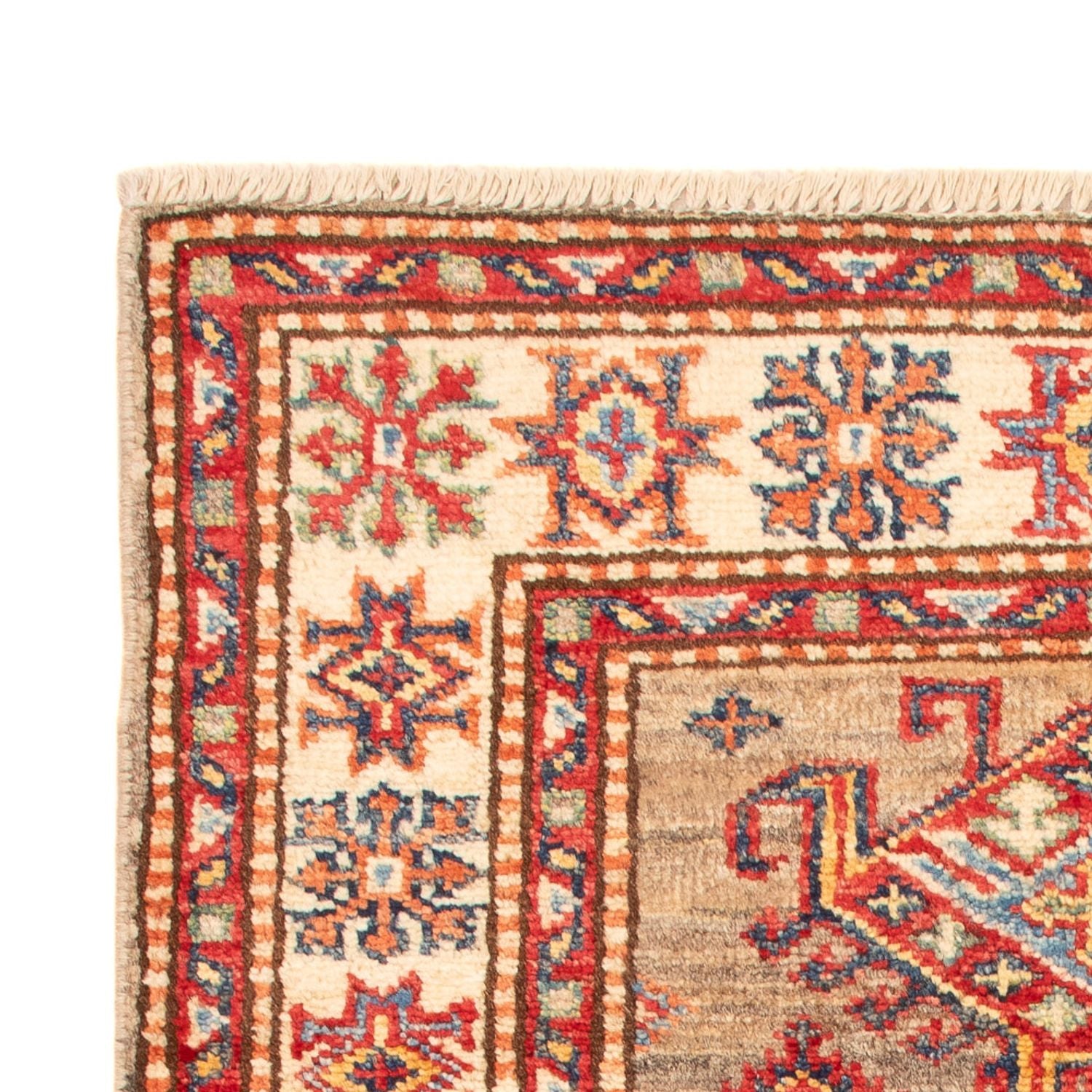 Alfombra Ziegler - Kazak - Real - 94 x 58 cm - arena