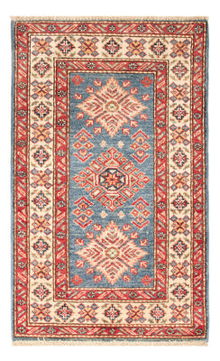 Alfombra Ziegler - Kazak - Real - 92 x 57 cm - azul