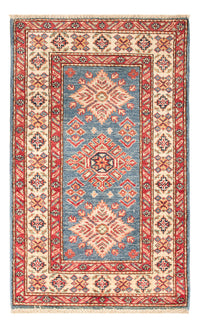 Alfombra Ziegler - Kazak - Real - 92 x 57 cm - azul
