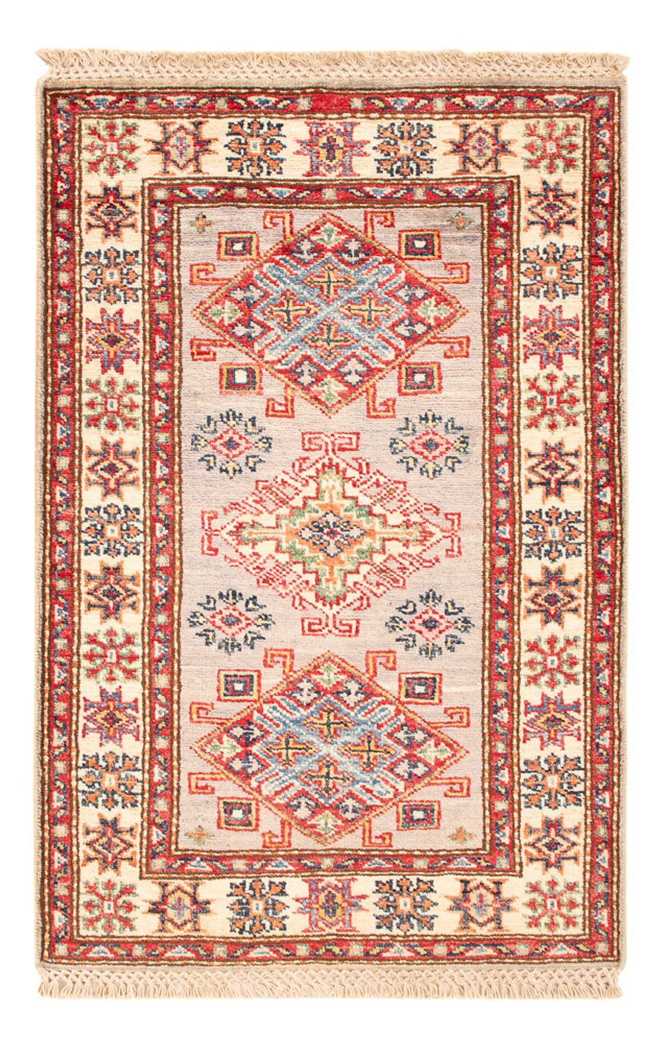 Alfombra Ziegler - Kazak - Real - 90 x 59 cm - beige