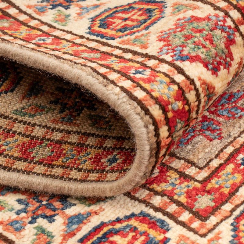 Alfombra Ziegler - Kazak - Real - 94 x 59 cm - arena