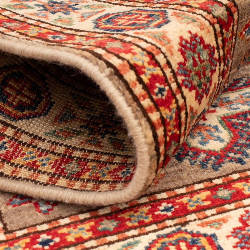 Alfombra Ziegler - Kazak - Real - 94 x 59 cm - arena