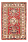 Kazak Alfombra 60x92cm - Alfombra oriental - Rectángulo / Rojo / 60 x 92 cm Rectángulo