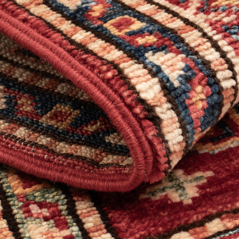 Alfombra Ziegler - Kazak - Real - 90 x 59 cm - rojo