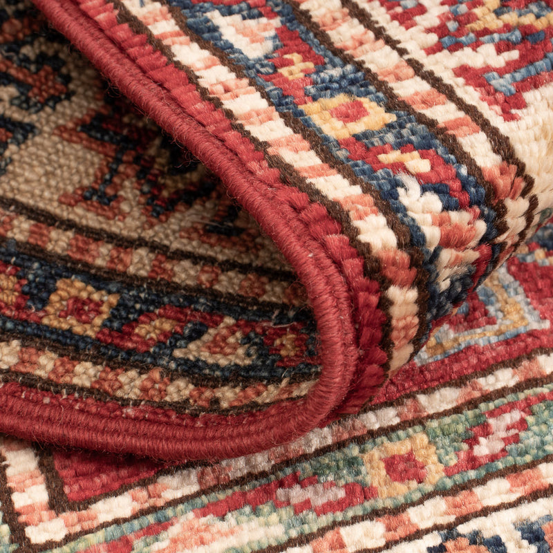 Alfombra Ziegler - Kazak - Real - 94 x 60 cm - rojo