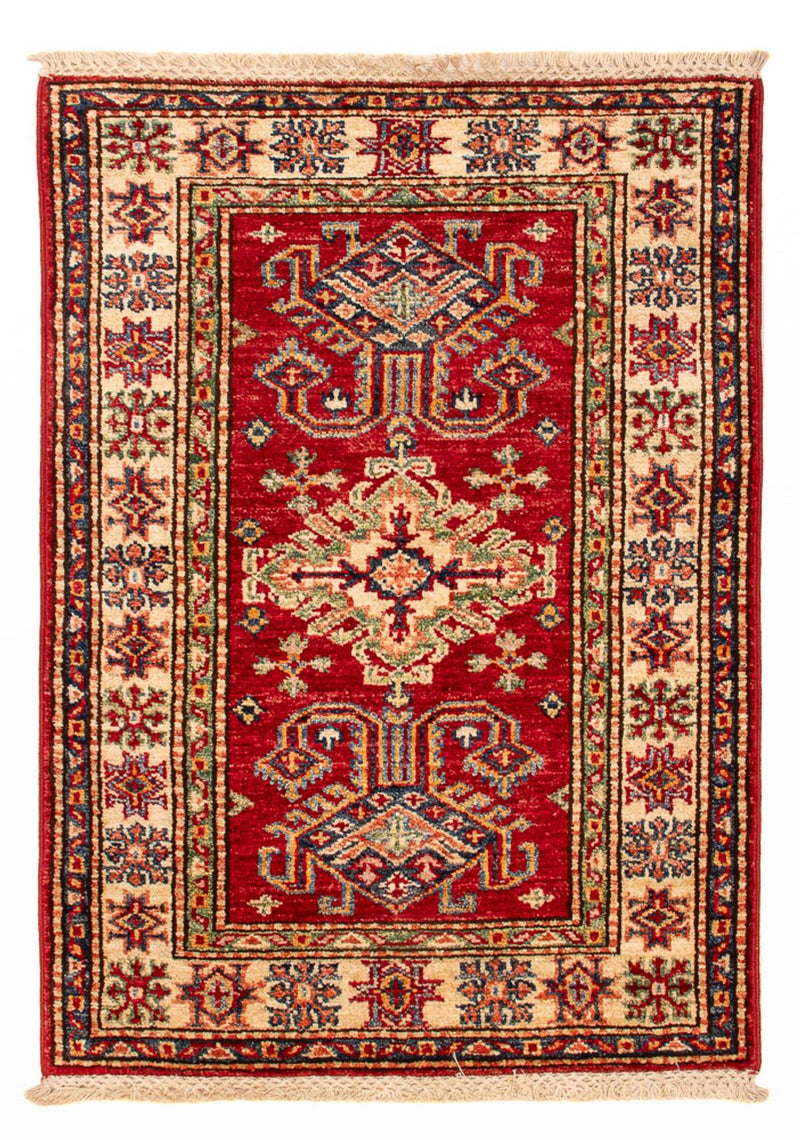 Alfombra Ziegler - Kazak - Real - 85 x 58 cm - rojo