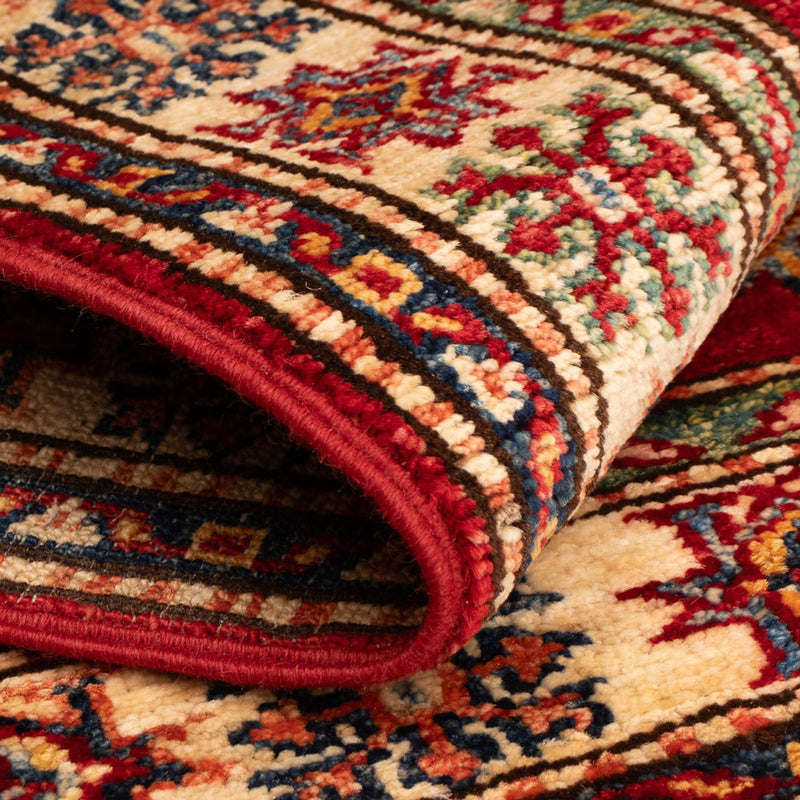 Alfombra Ziegler - Kazak - Real - 85 x 58 cm - rojo