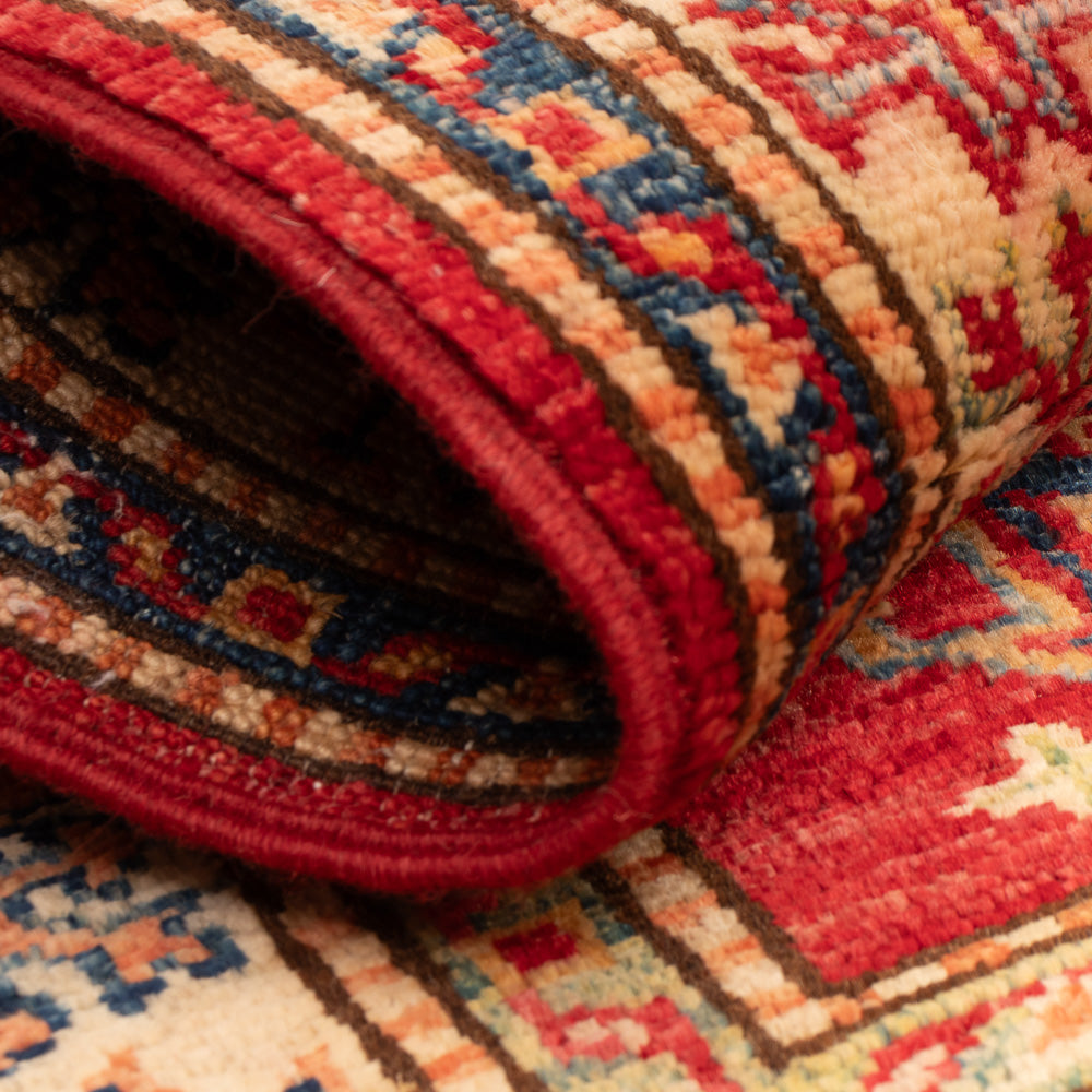 Alfombra Ziegler - Kazak - Real - 91 x 62 cm - rojo