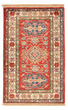 Kazak Alfombra 60x94cm - Alfombra oriental - Rectángulo / Rojo / 60 x 94 cm Rectángulo