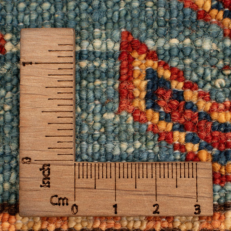 Alfombra Ziegler - Kazak - Real - 88 x 59 cm - azul