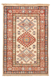 Alfombra Ziegler - Kazak - Real - 91 x 57 cm - beige