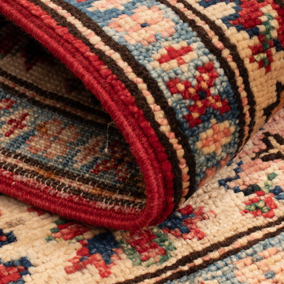 Alfombra Ziegler - Kazak - Real - 90 x 62 cm - rojo