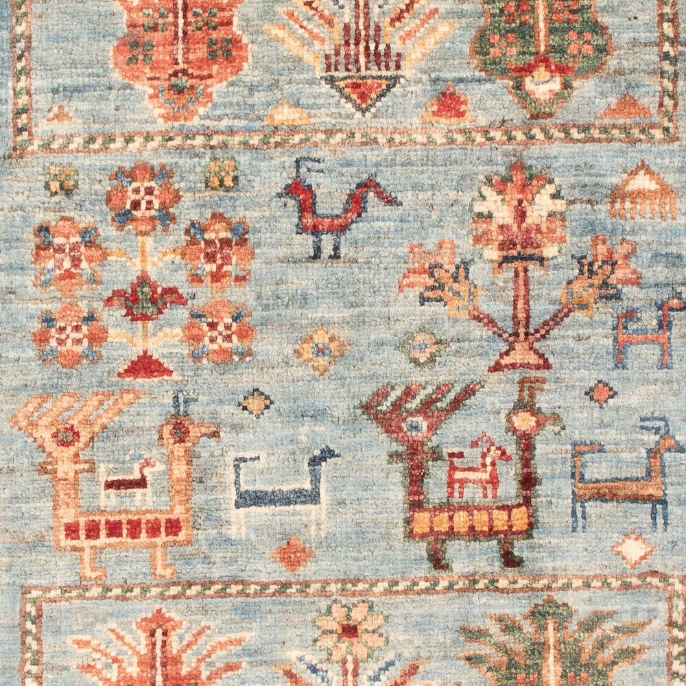 Alfombra Ziegler - Ariana - 120 x 77 cm - azul claro