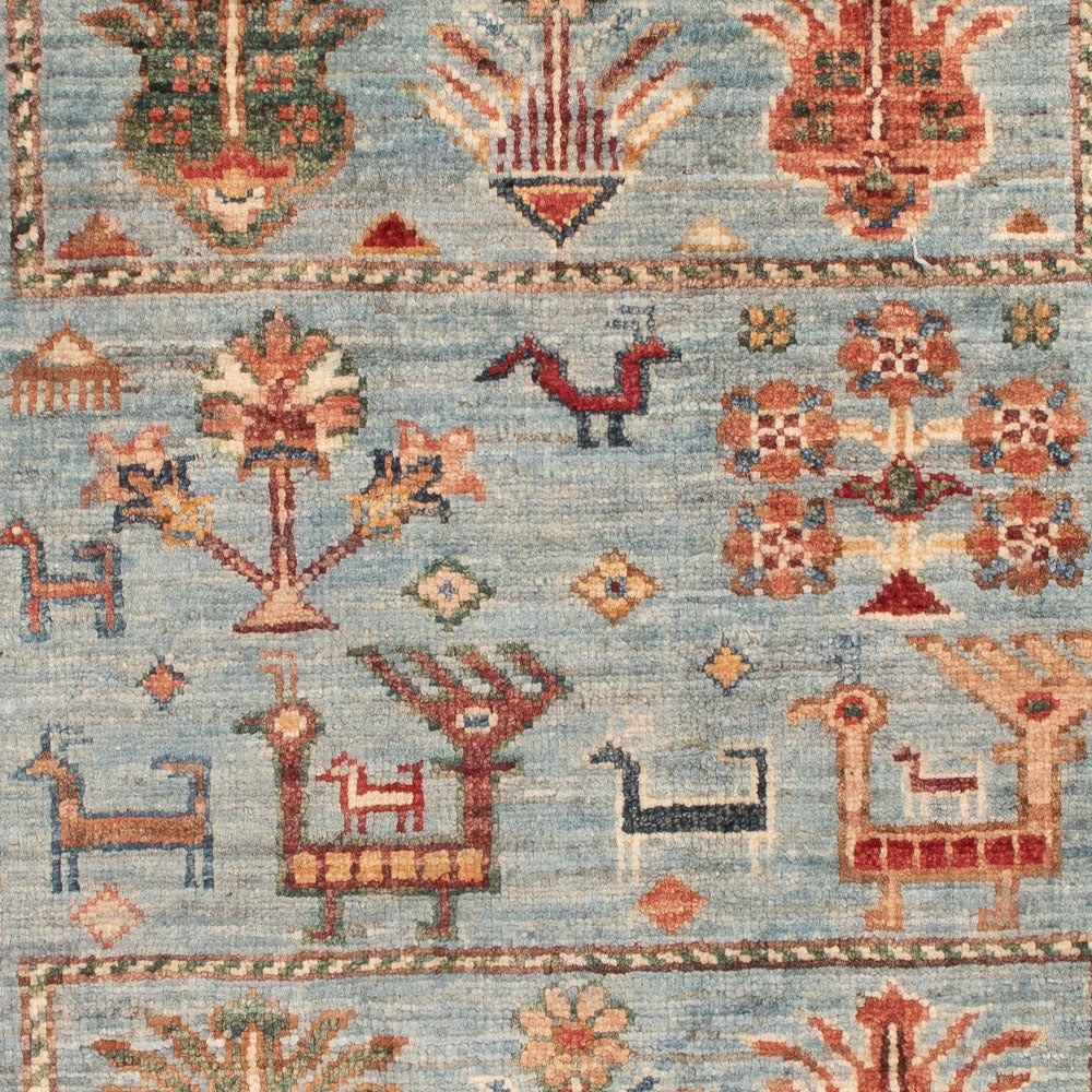 Alfombra Ziegler - Ariana - 120 x 83 cm - azul claro