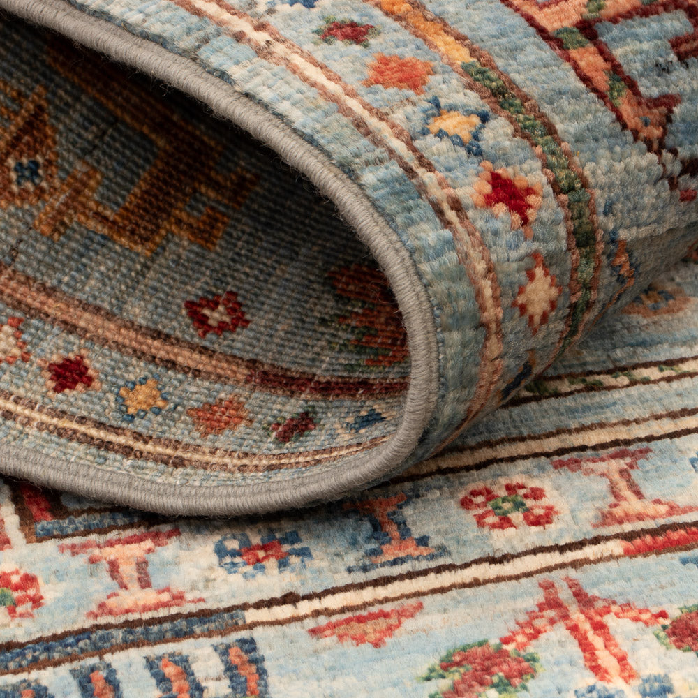 Alfombra Ziegler - Ariana - 120 x 83 cm - azul claro