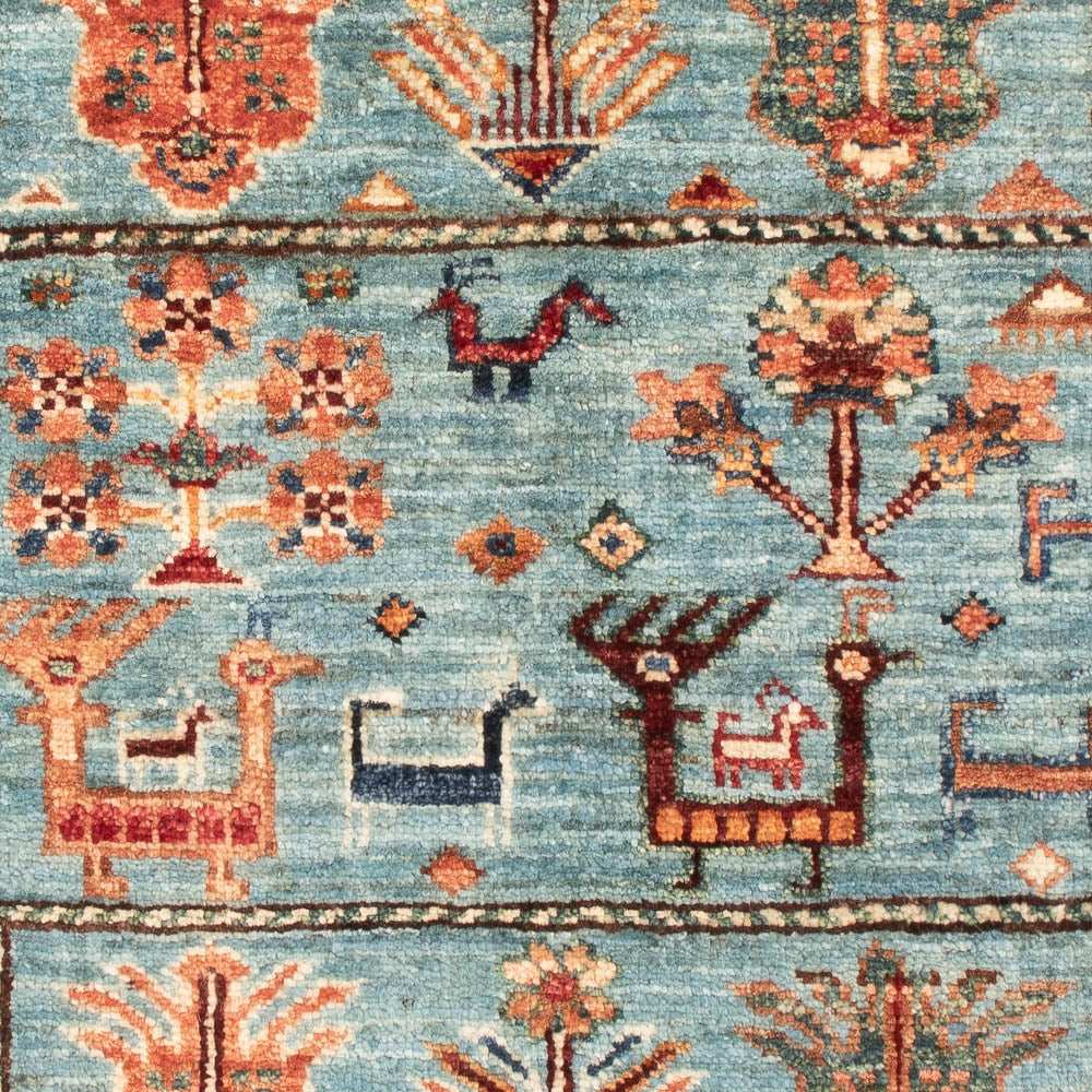 Alfombra Ziegler - Ariana - 115 x 84 cm - turquesa