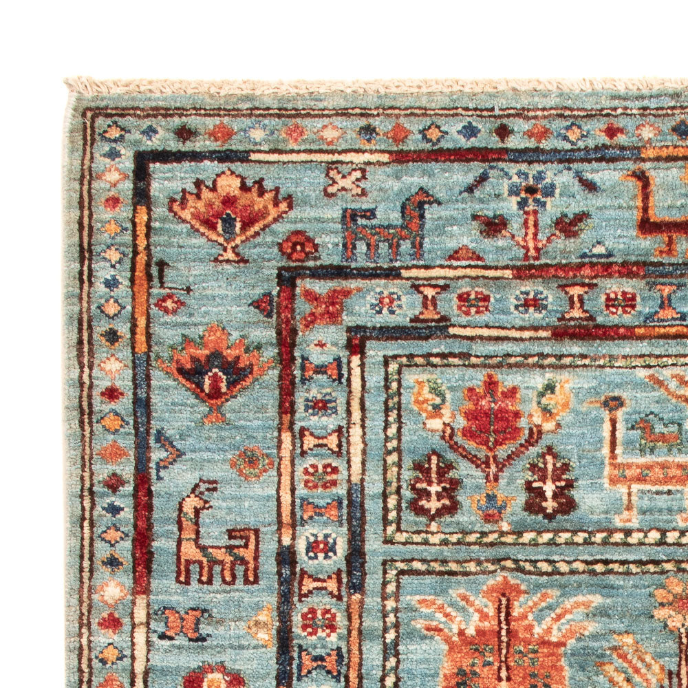 Alfombra Ziegler - Ariana - 115 x 84 cm - turquesa