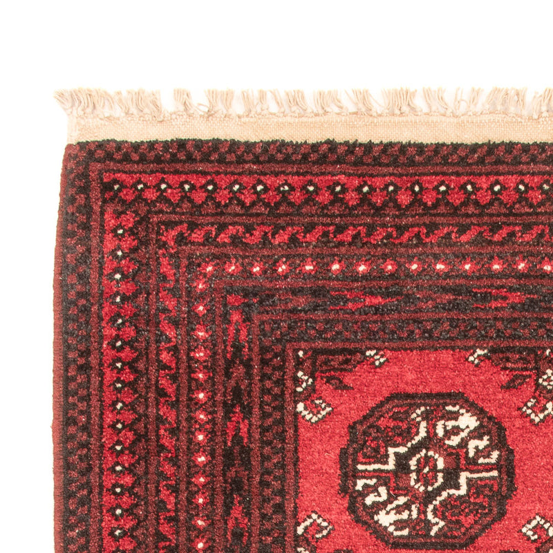 Alfombra afgana - Filpa - 120 x 77 cm - rojo