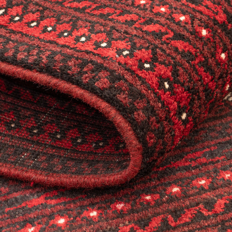 Alfombra afgana - Filpa - 120 x 77 cm - rojo