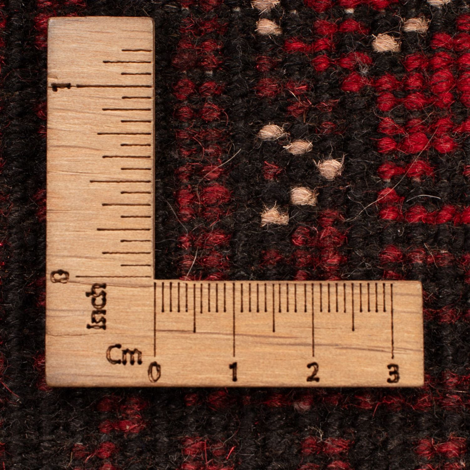Alfombra afgana - Filpa - 120 x 77 cm - rojo