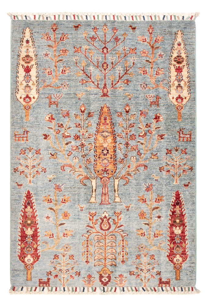 Alfombra Ziegler - Ariana - 120 x 82 cm - azul claro