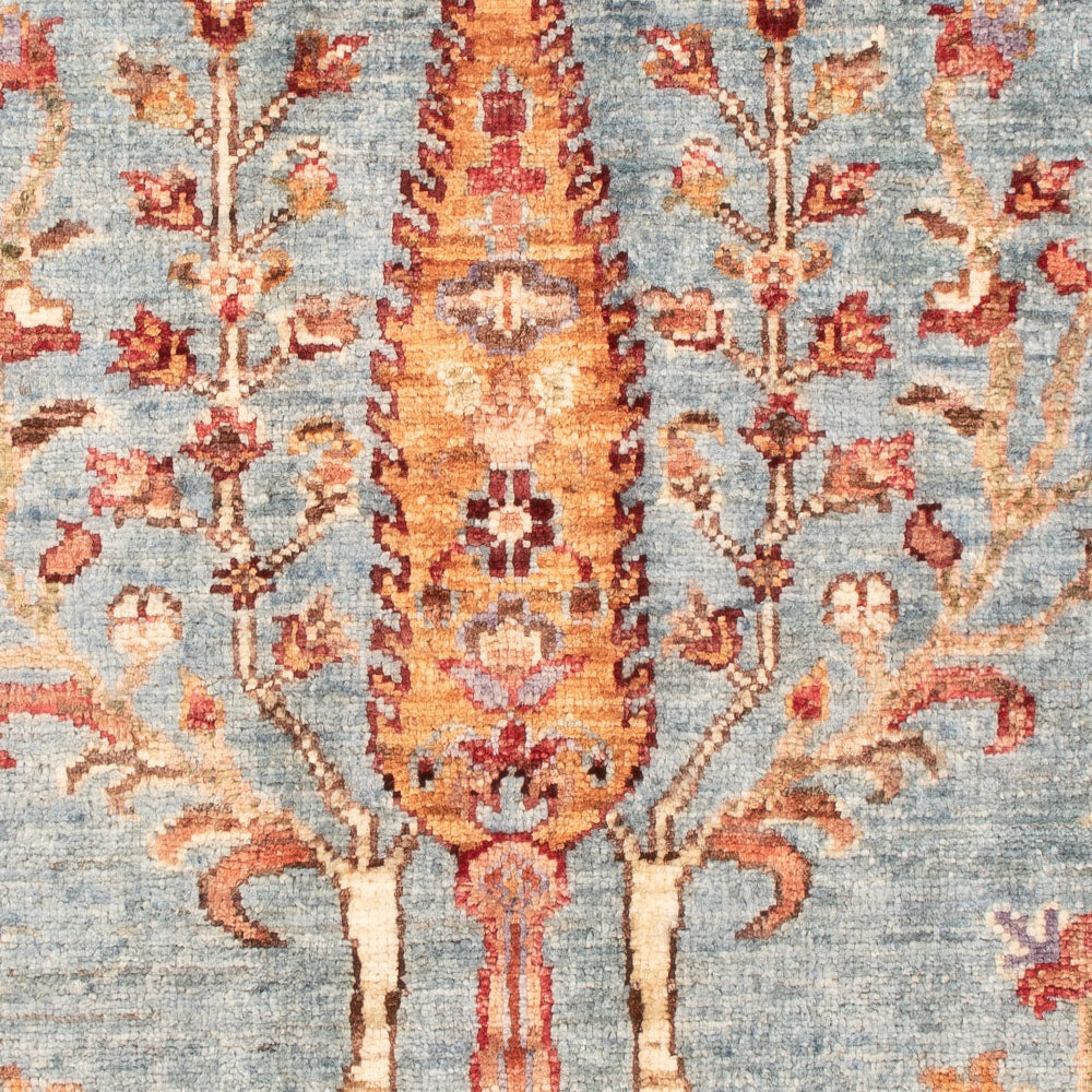 Alfombra Ziegler - Ariana - 120 x 82 cm - azul claro