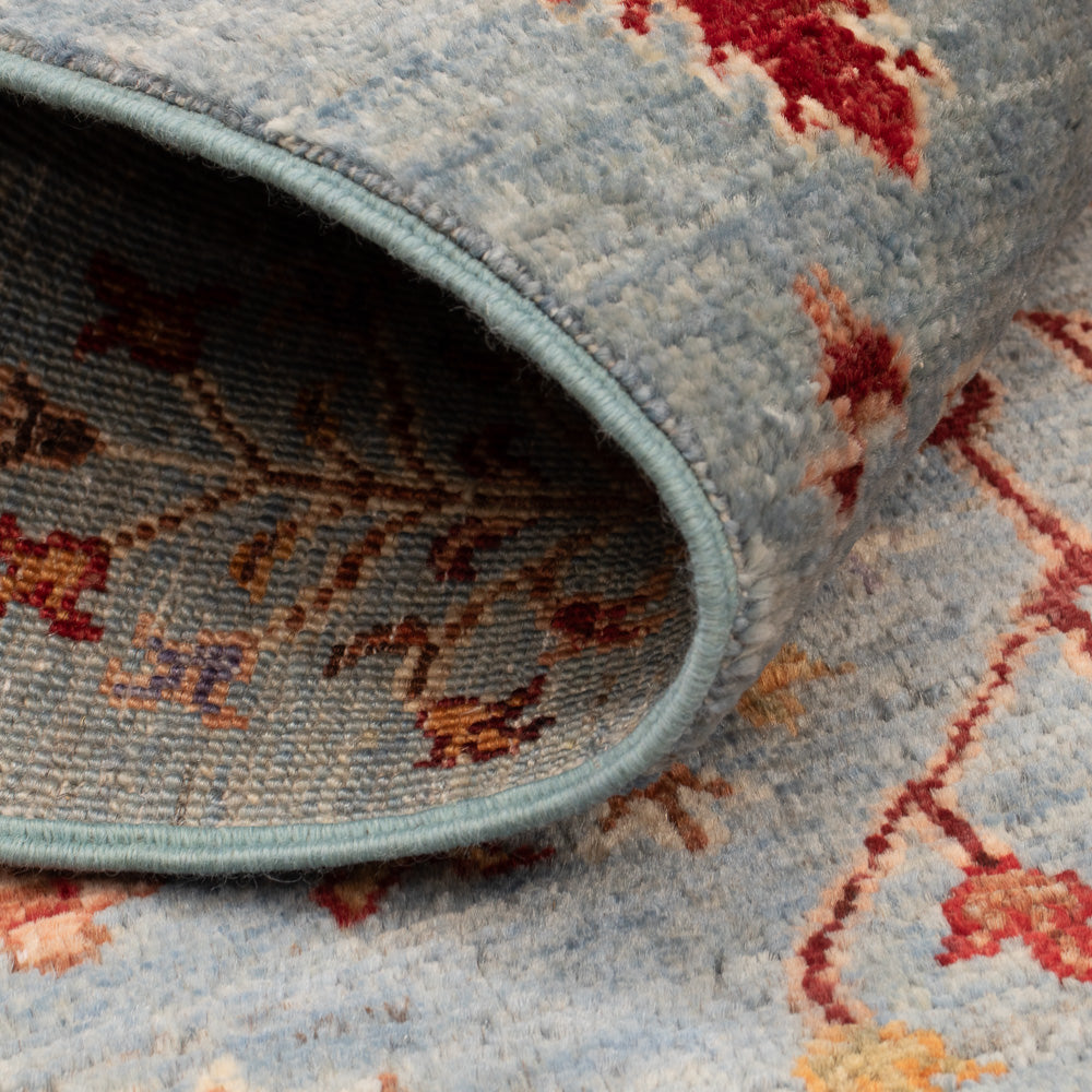 Alfombra Ziegler - Ariana - 120 x 82 cm - azul claro